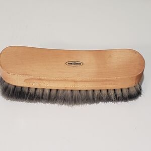 Vintage Wooden Empire Shoe Polishing Buffer Brush